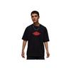 Jordan Air Rare Comfortable Soft Fashionable Versatile Short Sleeve T-Shirt Men Tops Black IB3131010