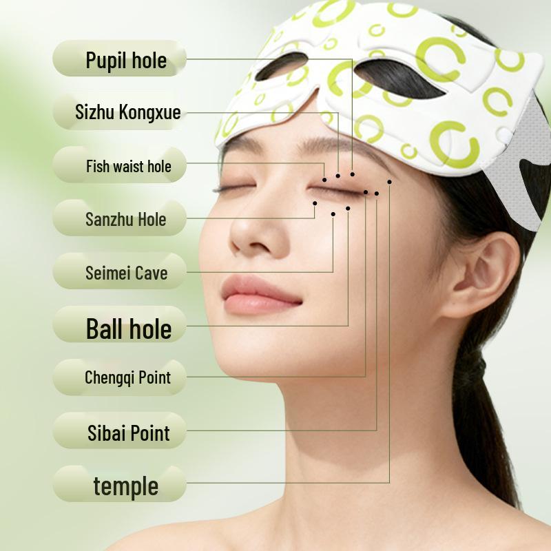 Selbsterwärmende Einweg-Augenmaske zum Schlafen - Warme Kompresse zur Entspannung & für Komfort