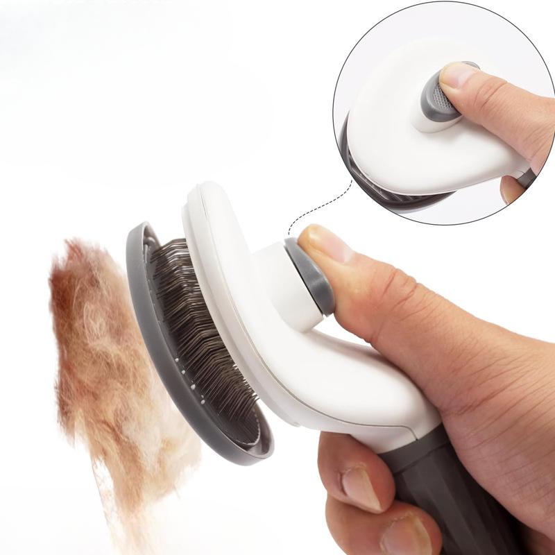 Dog Hair Removal Comb, Cat Comb, Dog Hair Cleaner, Floating Hair Remover, Teddy Bichon Frise Needle Comb, Fluffy Bathing Pet Supplies