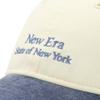 9TWENTY Chrome Size 920 STATE OF NY CRM BLU 14745022 NER37C8237 [New Era] Two-Tone White/Blue Cap, M/L,