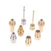 4Pcs/Set Bicycles Wheel Tire Transfer Valve Adapter Brass Valve Nozzle Adapter Road & Mtb Tire Pump Nozzle Connectors Set