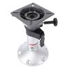 Boat Seat Pedestals Adjustable Height From 13 Inches to 18 Inches Aluminum Alloy Marine Chair Base with Locking