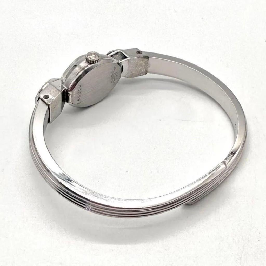 Used A012 BULOVA Antique Bangle Type Ladies Watch