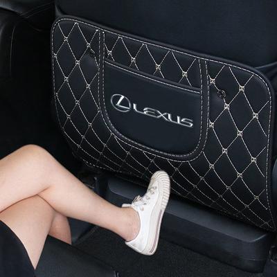 1Pcs Car Seat Backrest Protection Anti-kick Mat For F SPORT GX460 Ct200h IS250 ES 220D IS200 Fsport GS GX IS LS LX NX RX
