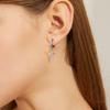 Star Drop Earring Rock Cool Women Cross Earring for Lady Girls Gift Jewelry