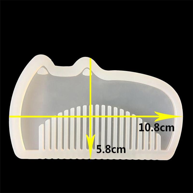 Comb Series Silicone Mold Epoxy Resin Jewelry Making Cosmetic Tools DIY Hand Craft Sugarcraft Cake Baking Moulds