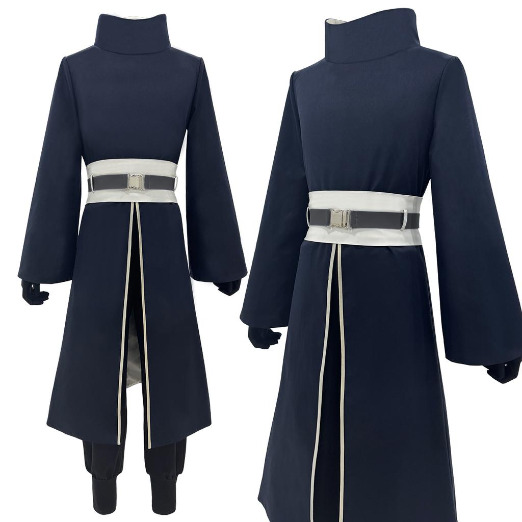 HOLOUN Costume Cosplay Anime Uchiha Obito Cappotto Pantaloni Elasticizzati Cintura Guanti Regalo Convention Cosplay Versione Adulta Unisex