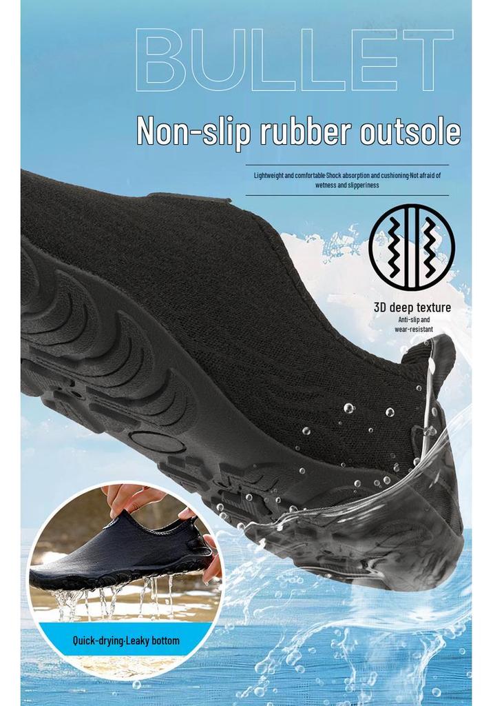 Diving Shoes: Quick-Dry Barefoot Beach & Water Shoes for Men and Women - Ideal for Snorkeling, Rafting, Swimming, and Creek Wading