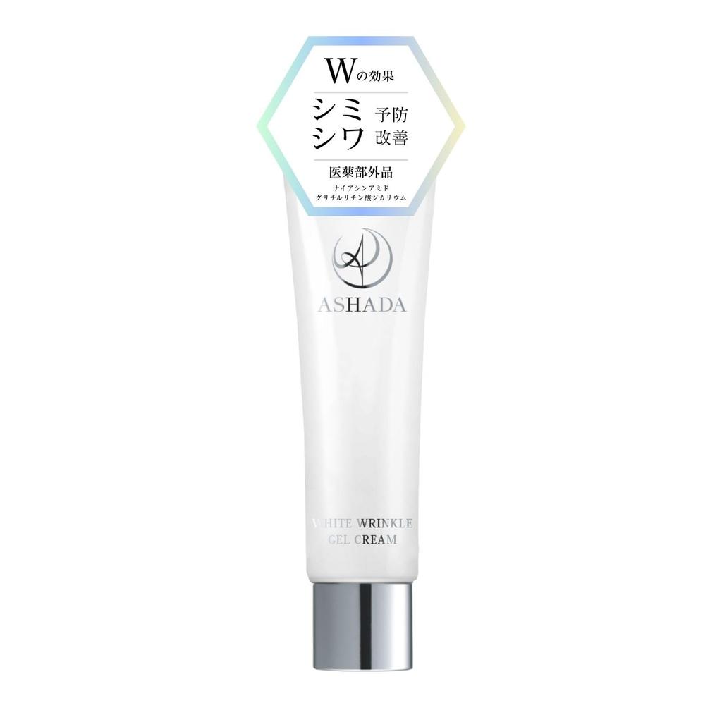 ASHADA Ashada Spot and Wrinkle White Cream 30g Prevents Spots and Improves Wrinkles Contains Niacinamide and Dipotassium Glycyrrhizinate Contains 8