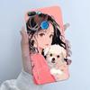 For Honor 9 Lite LLD-L21 LLD-L31 Phone Case Flower Girl Design Soft Silicone TPU Back Housing for Honor 9 STF-L09 STF-AL10 Cover