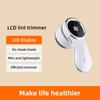 Hair Ball Trimmer LCD Display Clothes Lint Remover with Powerful Motor Sweater Defuzzer for Home and Travel Use