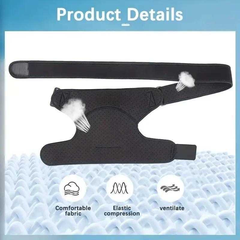 Orthopedic Shoulder Brace With Pressure Pad Left Right Support Belt For Back Pain Relief