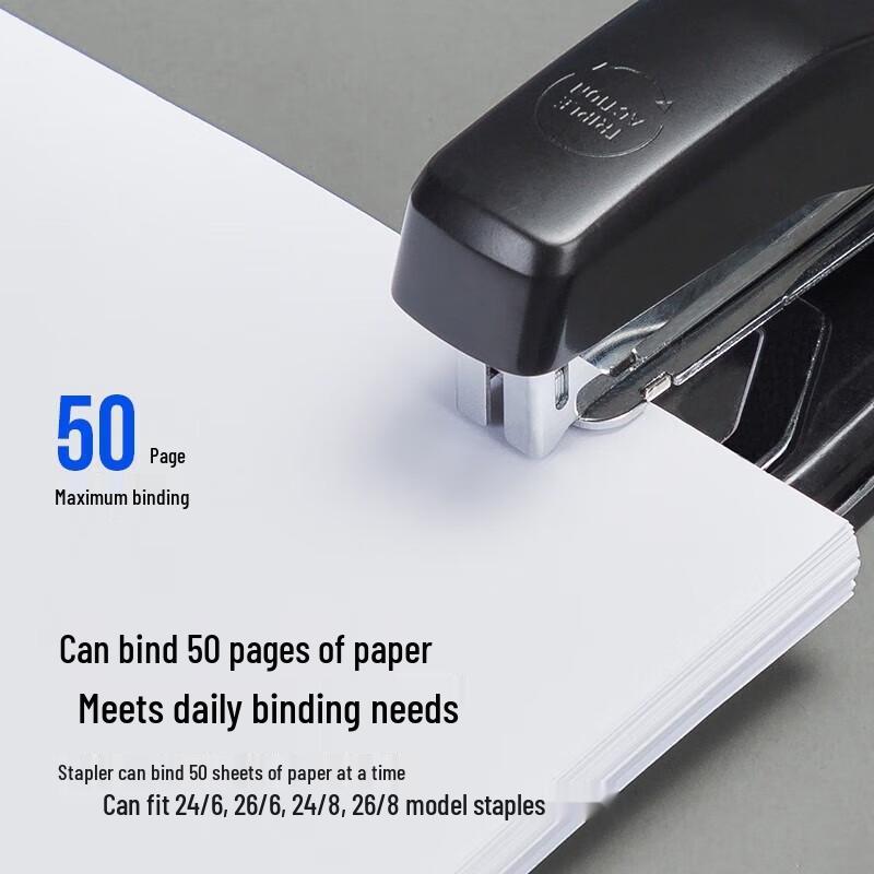 Deli 0325 Rotatable Heavy-Duty Stapler