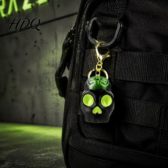 Backpack Accessory for Teens Halloween Fidget Clickers, Cute Mini Black Cat Pumpkin Skeleton Keychain, Compact Tool Home 3D Printed Clicker