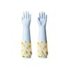 Thick Velvet Washing Gloves Waterproof Dish Washing Gloves Cleaning Gloves  Bowl Cleaning