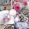 10pcs Transparent Plastic Christmas Balls, Christmas Tree Hanging Decorations, Wedding, Party, and Vacation Home Decorations