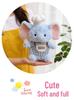 Chef Elephant Plush Doll with Apron & Duck, Baking Bear Toy - Perfect Birthday Gift