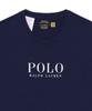 POLO RALPH LAUREN Logo Cotton Jersey Slip Shirt - Navy
