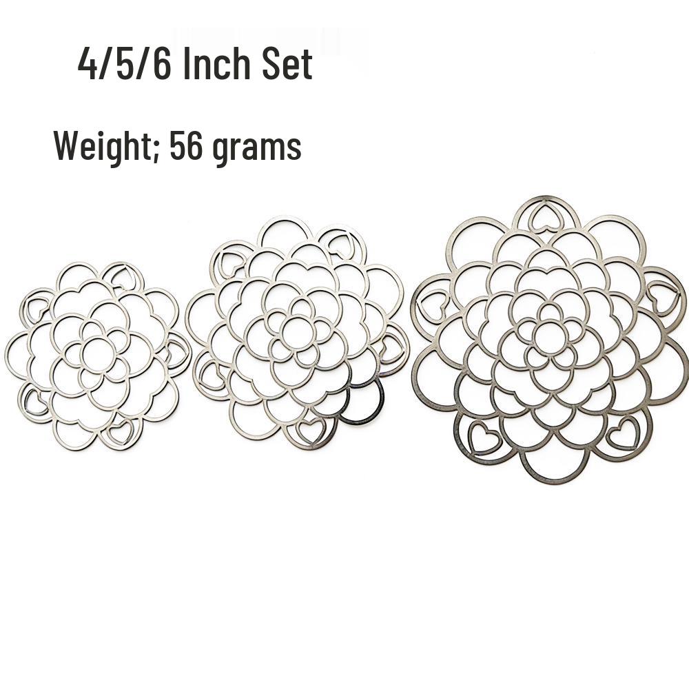 Foldable Metal Laser-Cut Floral Arrangement Grid – Trending Flower Arranging Aid