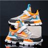 Spring Autumn Kids Shoes Boys Sneakers Breathable Patchwork Hook Sport Running Children Shoes Girls Casual Sneakers Size