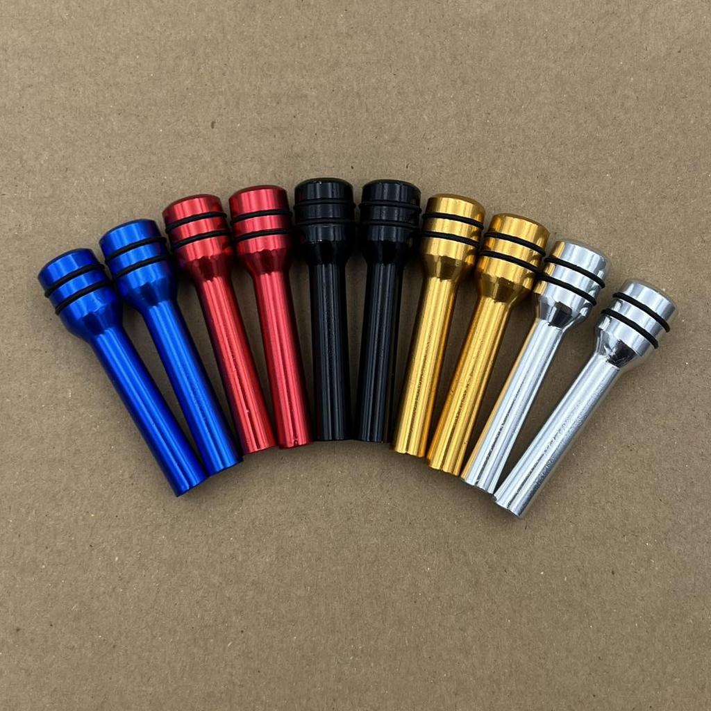 Jimny Universal Aluminum Door Lock Pin 6 Colors Custom Parts for Mini Vehicles GRmkt Set of 2 Purple