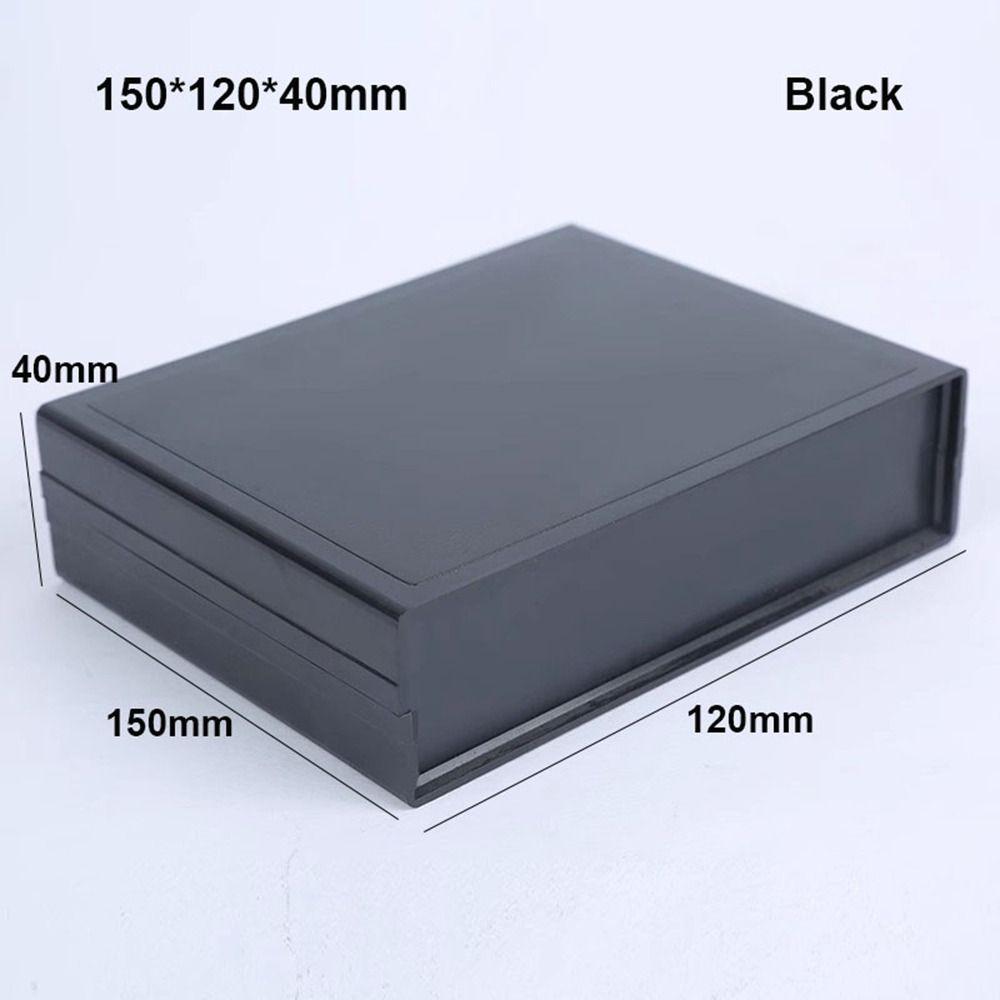 Black White DIY Housing Instrument Case ABS Plastic Electronic Home Supplies New Storage Case