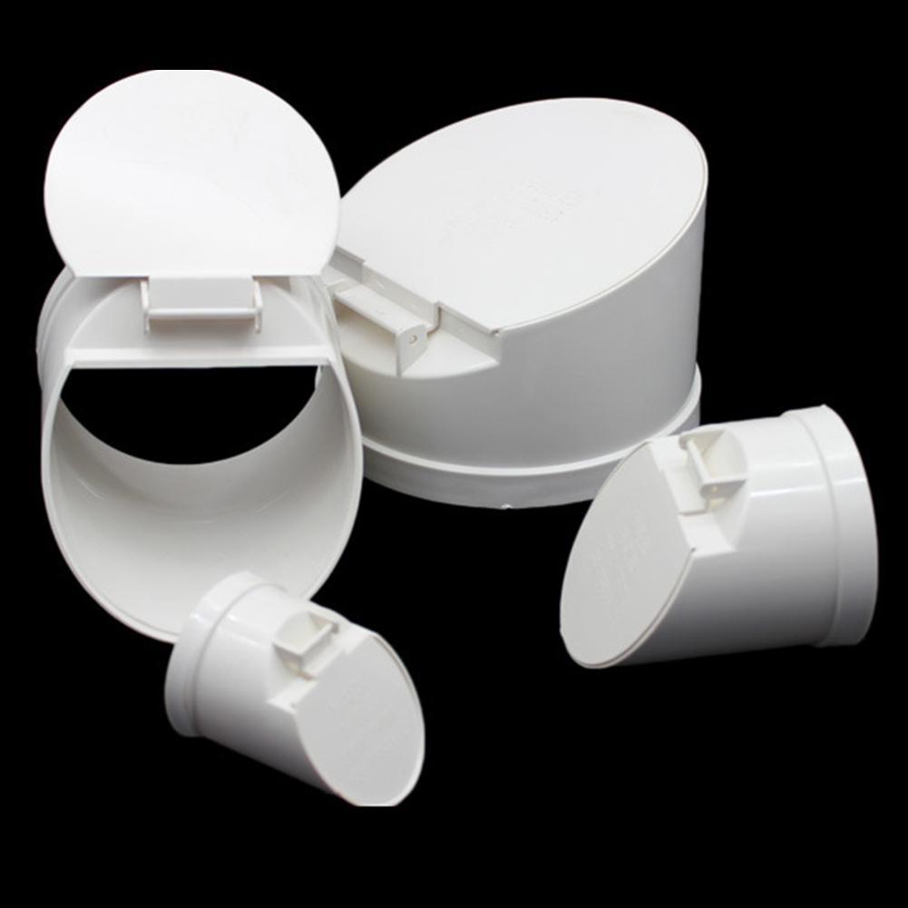 Tuyau D'évacuation De Sol PVC Avec Clapet Anti-retour – Diamètres 50, 75, 110, 160 Mm – Pour Balcon, Jardin, Terrasse