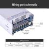 600W 12V to 220V Integrated PFC Power Supply, 53A High-Power Switching