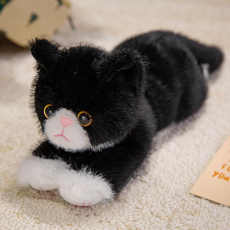 Cartoon Cute Kitten Doll Plush Toy Cat Doll Children Soothing Doll Birthday Gift