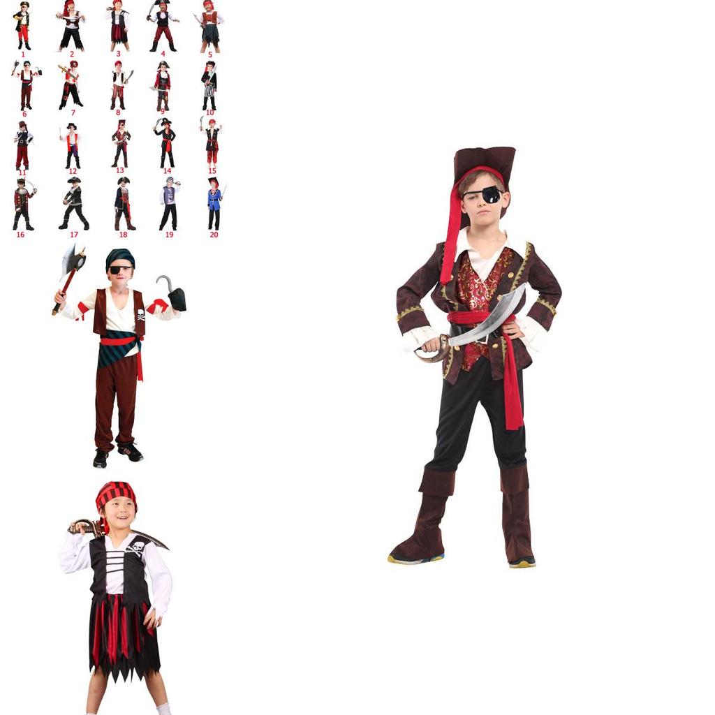 Premium Quality Pirate Costume For Children Perfect For Halloween Parties And Cosplay