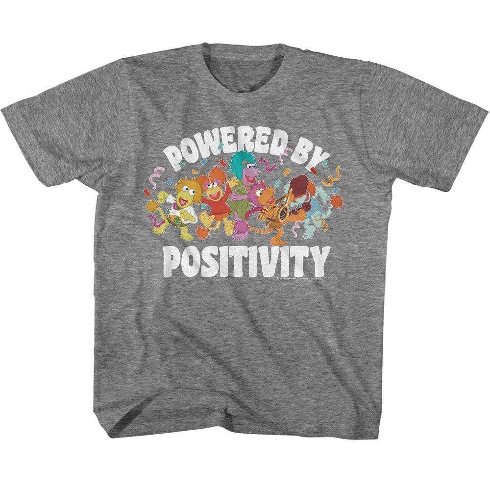 Fraggle Rock Powered By Positivity TV Children s T-shirt 150