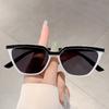 Stylish Cat Eye Shades Fashion Black Oversize Sunglasses Outdoor Decoration Women's Sun Glasses for Driving Travelling