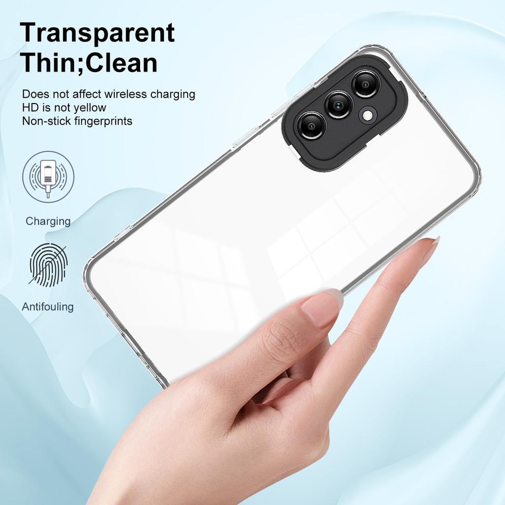For Samsung Galaxy M54 5G/F54 5G Case TPU+PC Clear Shockproof Phone Cover