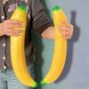 Jumbo Squishy Bannana Simulation Giant Squeezing Stress Ball Slow Rebound Toy Adult Children's Stress Relieving Gifts Home Decor