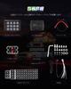 CHELHEAD Switch Panel with RGB Strobe Waterproof Control Universal Circuit Relay System Compatible with UTV and SUVs 12-Gang Backlight, Dimmable,