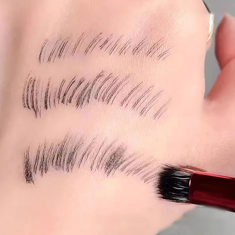1/3/5Pcs Multifunction Wild Eyebrow Brush Square Stereoscopic Painting Hairline Eyebrow Paste Artifact Eyebrow Brush Brow Makeup