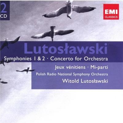 CD WITOLD LUTOSLAWSKI - WIELKA ORKIEST - Symphonies 1 & 2 • Concerto For Orc 5099951763428 EMI Classics 2008 Japan Classical Used