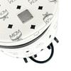 MCM Stark Sidestuds Visetos MMK65VE37WT001 Backpack Â· Daypack white unisex Small size used