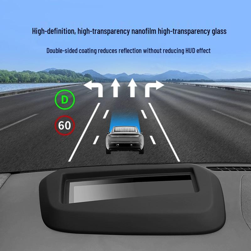 Compatible with Jike 007GT/007 HUD: Dustproof Protective Cover and Dashboard Decoration.