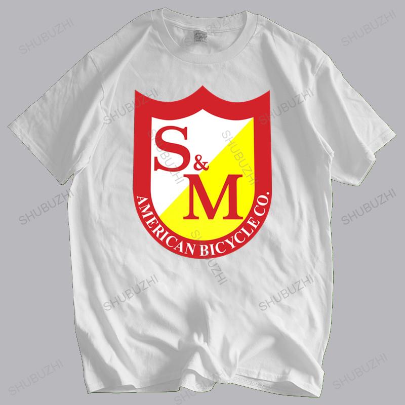 

Bike Bmx S&M - Box Logo Men s T-shirt Brand Cotton Tee Shirt Drop Shipping Funny Top Tees Mens Tshirt L