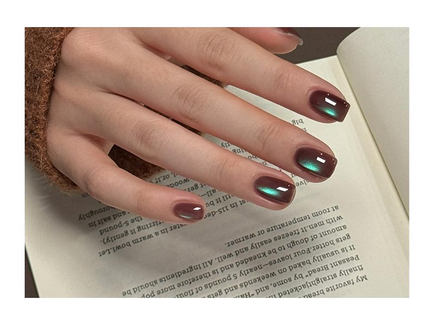 Goya Cat Eye Gel Polish 2026: Autumn/Winter Aurora Nail Art.