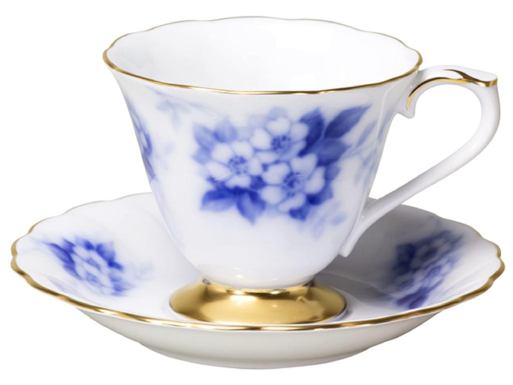 Okura Art Pottery Rose Cup Collection 2nd Edition "Noibara" Coffee Cup & Saucer, Coffee/Tea, Approx. 175cc, Made In Japan, 46C/A783-2