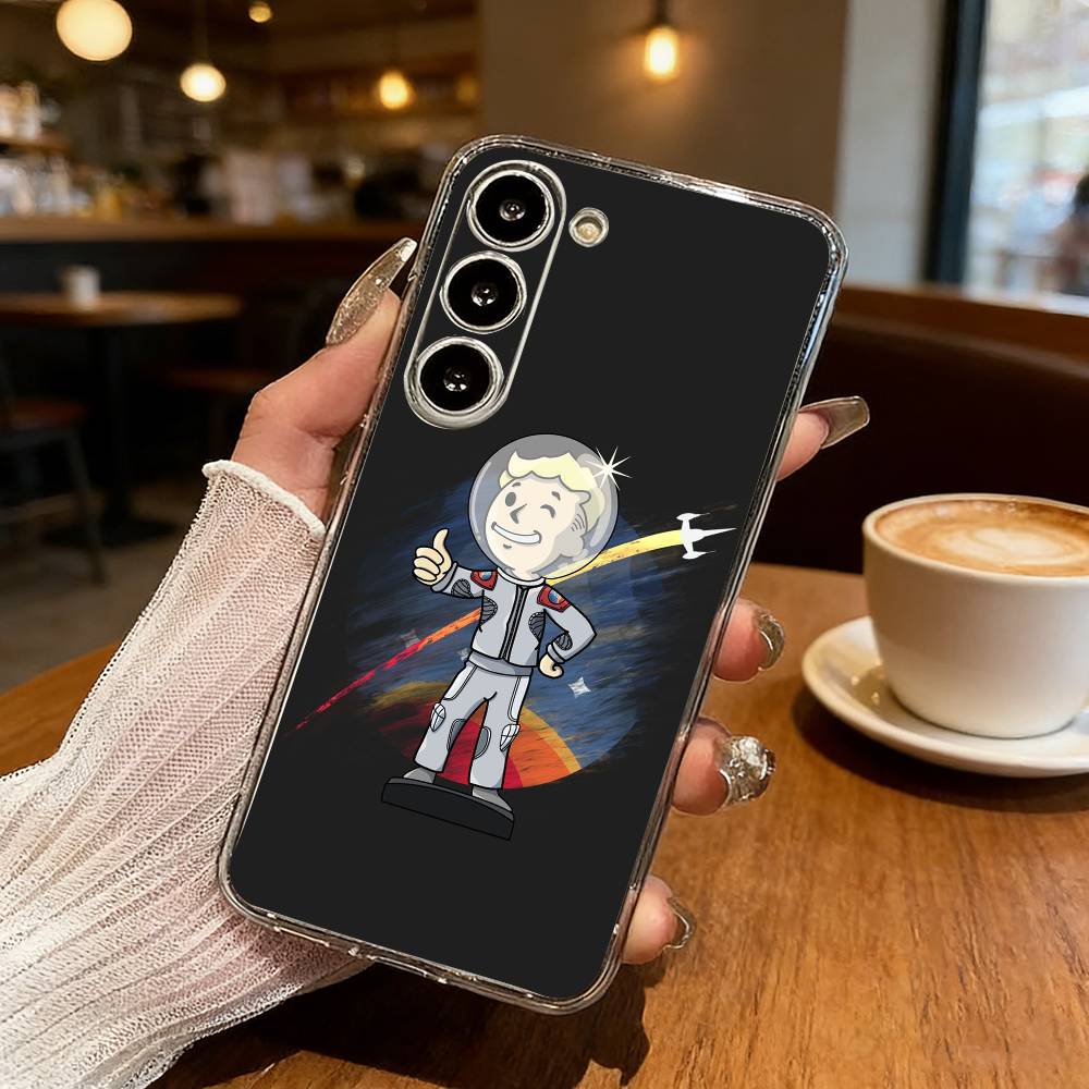 Epc V-Vault B-Boy F-Fallout Phone Case For Samsung S25,S24,S21,S22,S23,S30,Ultra,S20,Plus,Fe,Lite Transparent Cover