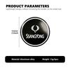 4pcs 56mm Car Aluminum Logo Wheel Center Hub Cap Badge Sticker For SsangYong Musso Rexton Torres Kyron Actyon Tivoli Rodius