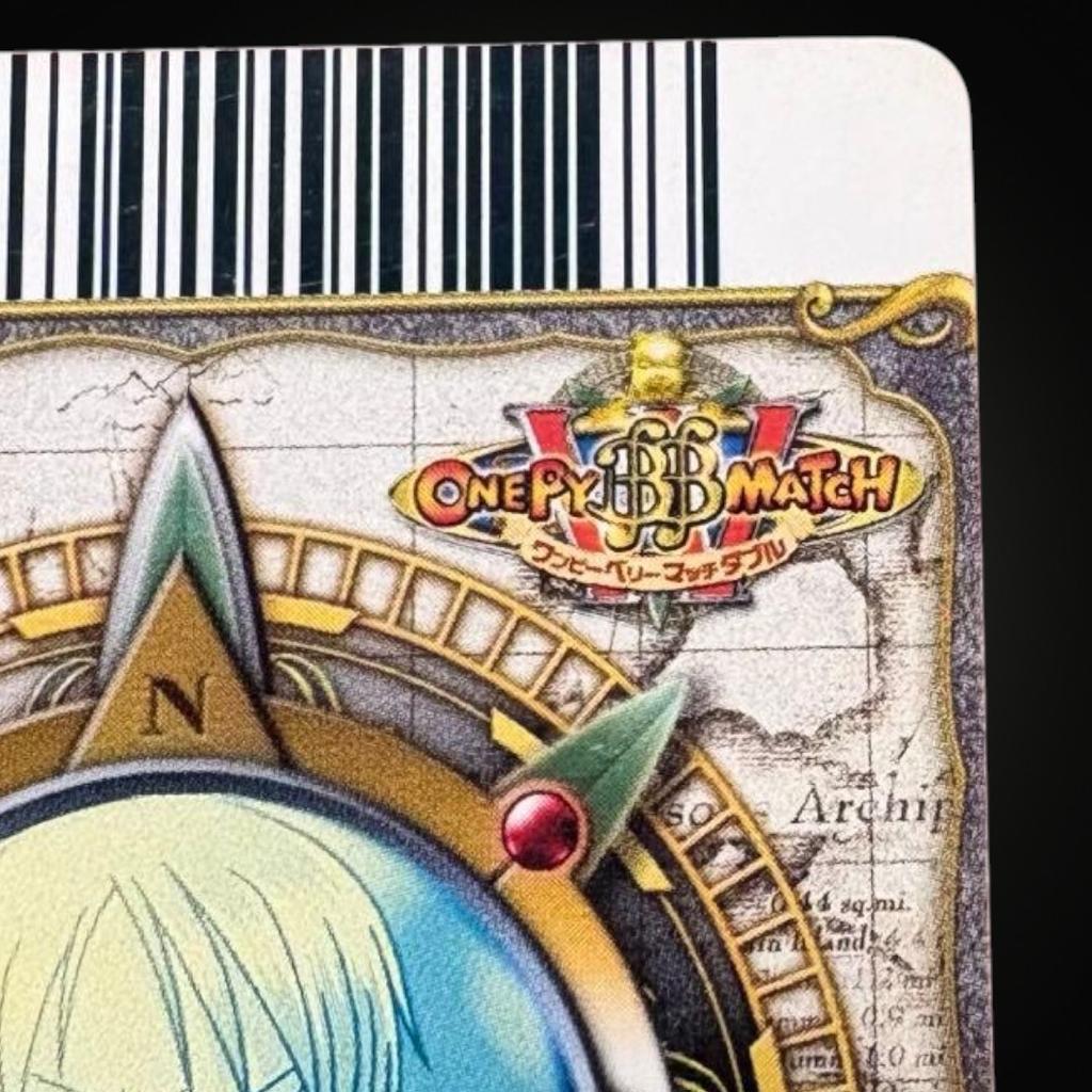 One Piece Nami Rare Holo Card C250-W R Berry Match Double Vol.7 Crew LP