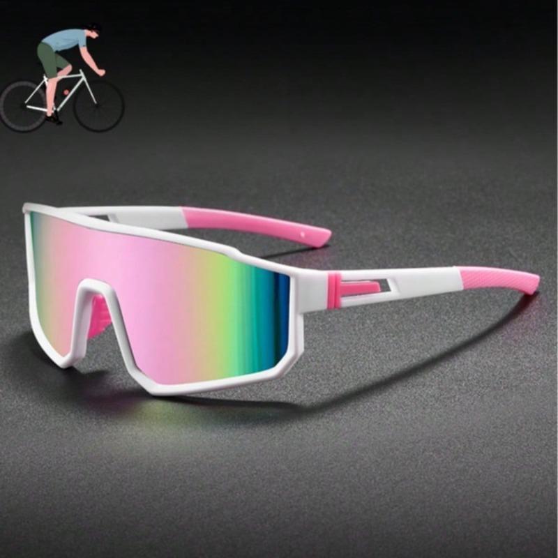 Outdoor Sports Cycling Glasses Large Frame Colorful Sun Protection
