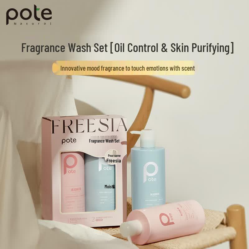 Boti Fragrant Shampoo and Body Wash Set