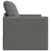 Sleeper Sofa 60 Cm Dark Grey Fabric