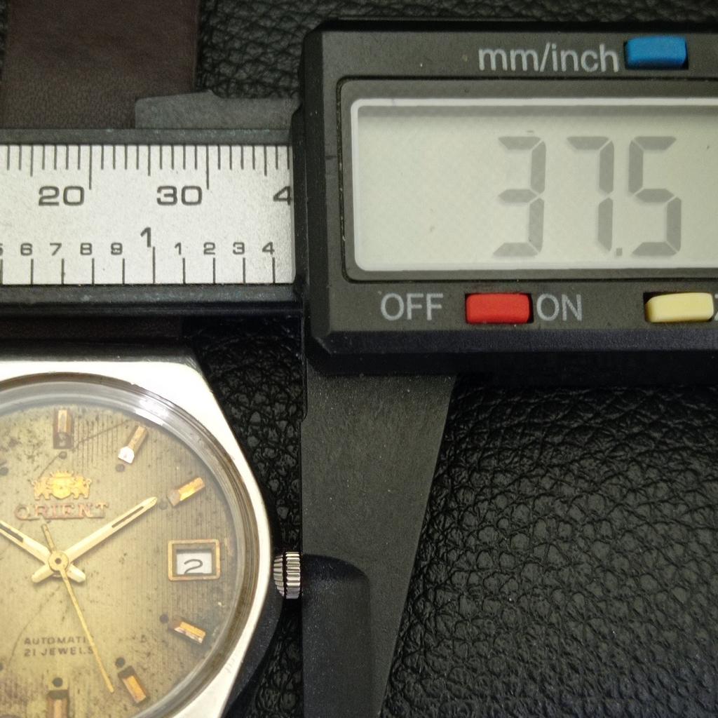 ORIENT AUTOMATIC 46941 VINTAGE JAPAN MENS ORIGINAL DIAL WATCH a701849-5