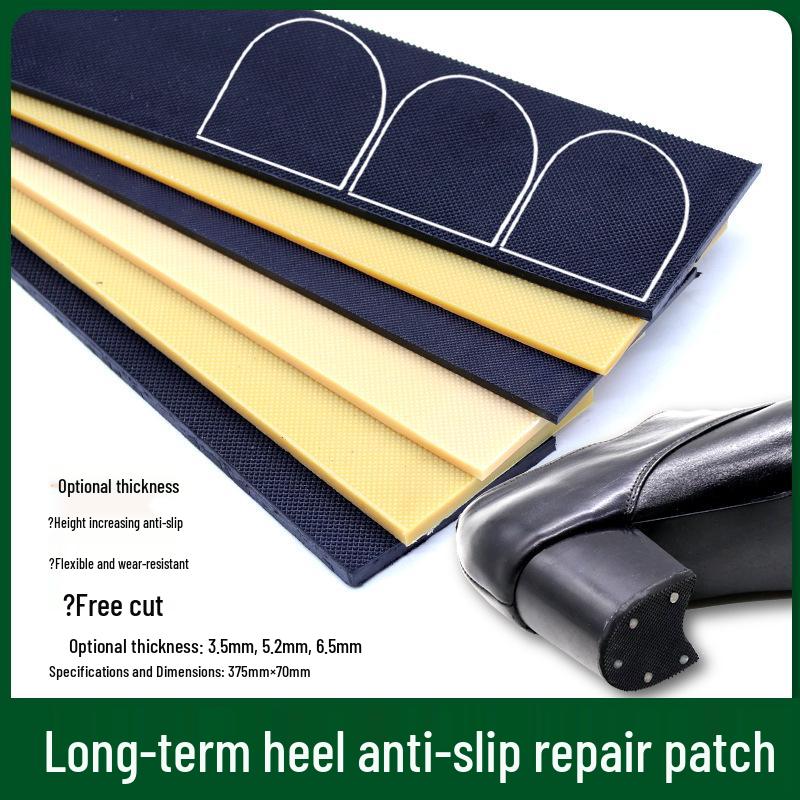 Pepper Oak High Heel Replacement Rubber Non-Slip Sound-Dampening Shoe Heel Repair Parts